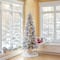 7ft. Pre-Lit Lexington Fir Artificial Christmas Tree, Warm White LED Lights